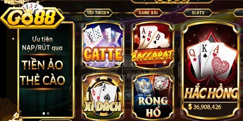 Game Bài Go88 – Trải Nghiệm Sảnh Chơi Đẳng Cấp Nhất 2026 3 Sunwin Các dòng game bài ăn khách nhất tại cổng game Go88