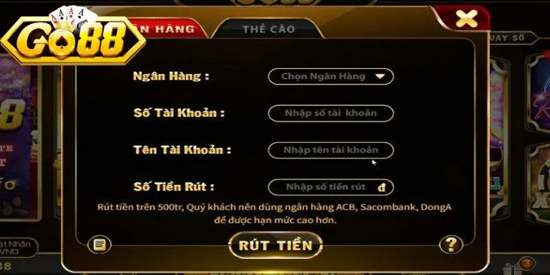 Rút tiền Go88 - Hướng dẫn các bước giao dịch an toàn nhất 2 Sunwin Quy trình rút tiền Go88 đơn giản, nhanh chóng ngay từ lần đầu
